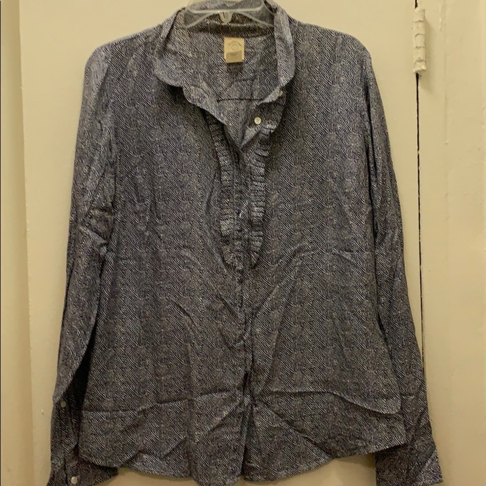 Cotton / silk blouse